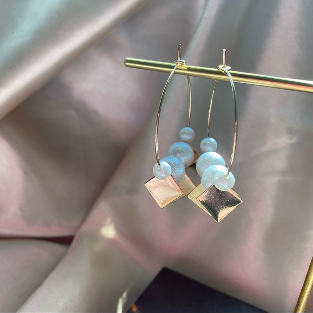 Urban Chic Hoops Earrings - Picture 2 of 9